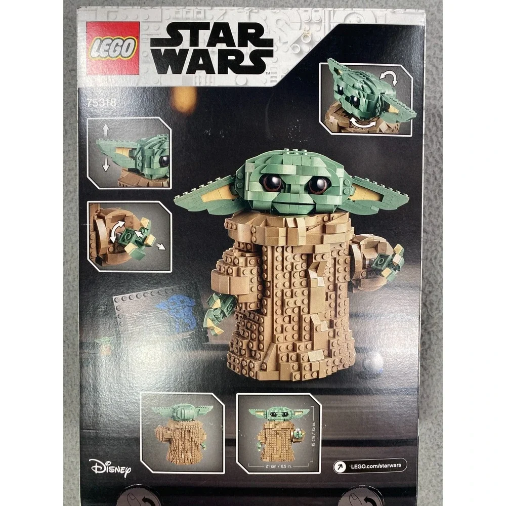 LEGO Star Wars Mandalorian The Child Baby Yoda Din Grogu 1073 Pieces 10+‎ 75318